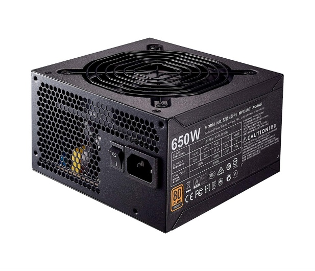 Cooler Master MASTERWATT 650W 80+ BRONZE - 437877 - zdjęcie 4